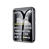 REPRODUCTOR DE MP3 TÁCTIL DE PANTALLA COMPLETA: este reproductor de MP3 Bluetooth tiene una pantalla táctil completa, superficie de espejo, es pequeño y exquisito, adecuado para exteriores, viajes, juegos, su funcionamiento suave es un reproductor de mp3 excelente y conveniente.