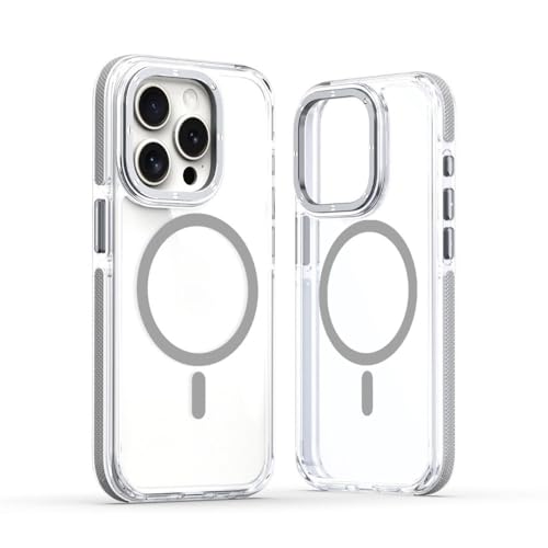 Coque de téléphone transparente magnétique idéale pour le quotidien sur iPhone 14 Pro Max