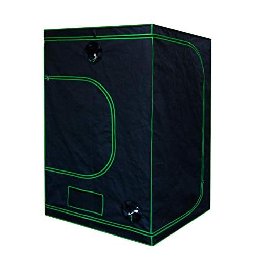 Kingpower Grow Box Grow Zelt für Pflanzen Growbox Gewächshaus Garten Anzucht Gemüse Kräuter Schrank Indoor 140x140x200cm Blumen klein Tomaten Hydro Green