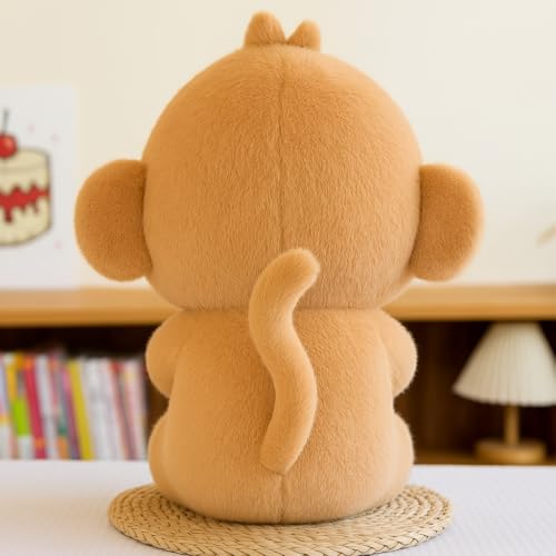 Image of Cute Plush Toy for Kids | | Soft Toys | Birthday Gift for Girls /Wife, Boyfriend /Husband, Soft Toys for Girls, Baby Toy (Random Color) Pack of 1 (Monkey Plush Soft Toy)