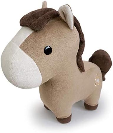 Bellzi Brown Pony Cute Stuffed Animal Plush Toy - Adorable Soft Pony Toy Plushies and Gifts - Perfect Present for Kids, Babies, Toddlers - Ponni