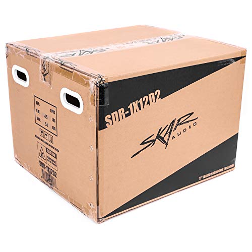 Image of Skar Audio Single 12 inch 1200W Loaded Sdr Series Vented Subwoofer Enclosure | SDR-1X12D2