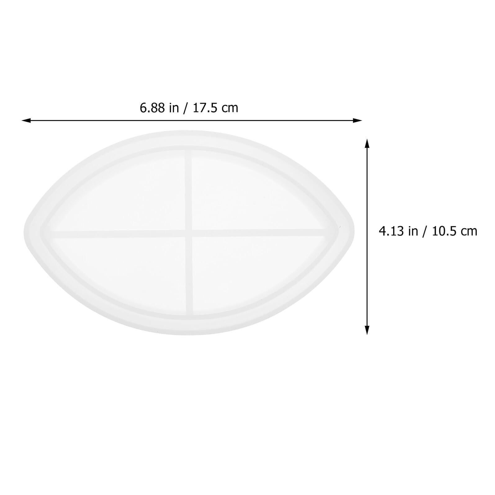 Angoily 10 Pezzi Stampi Silicone per Contenitori e Sottobicchieri DIY Flessibili e Riutilizzabili per Conservare Gioielli e Decorare la Scrivania