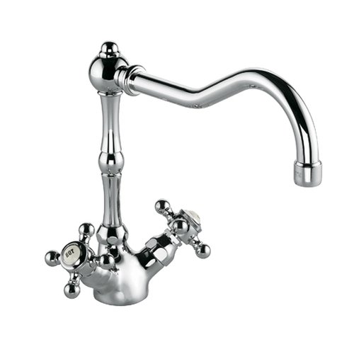 Preisvergleich Produktbild Kludi Spueltisch-Einlochbatterie Adlon Niederdruck-Ausfuehrung, verchromt, 516000520