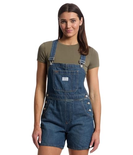 Levi's Utility Shortall Short Femme en denim haut de gamme durable