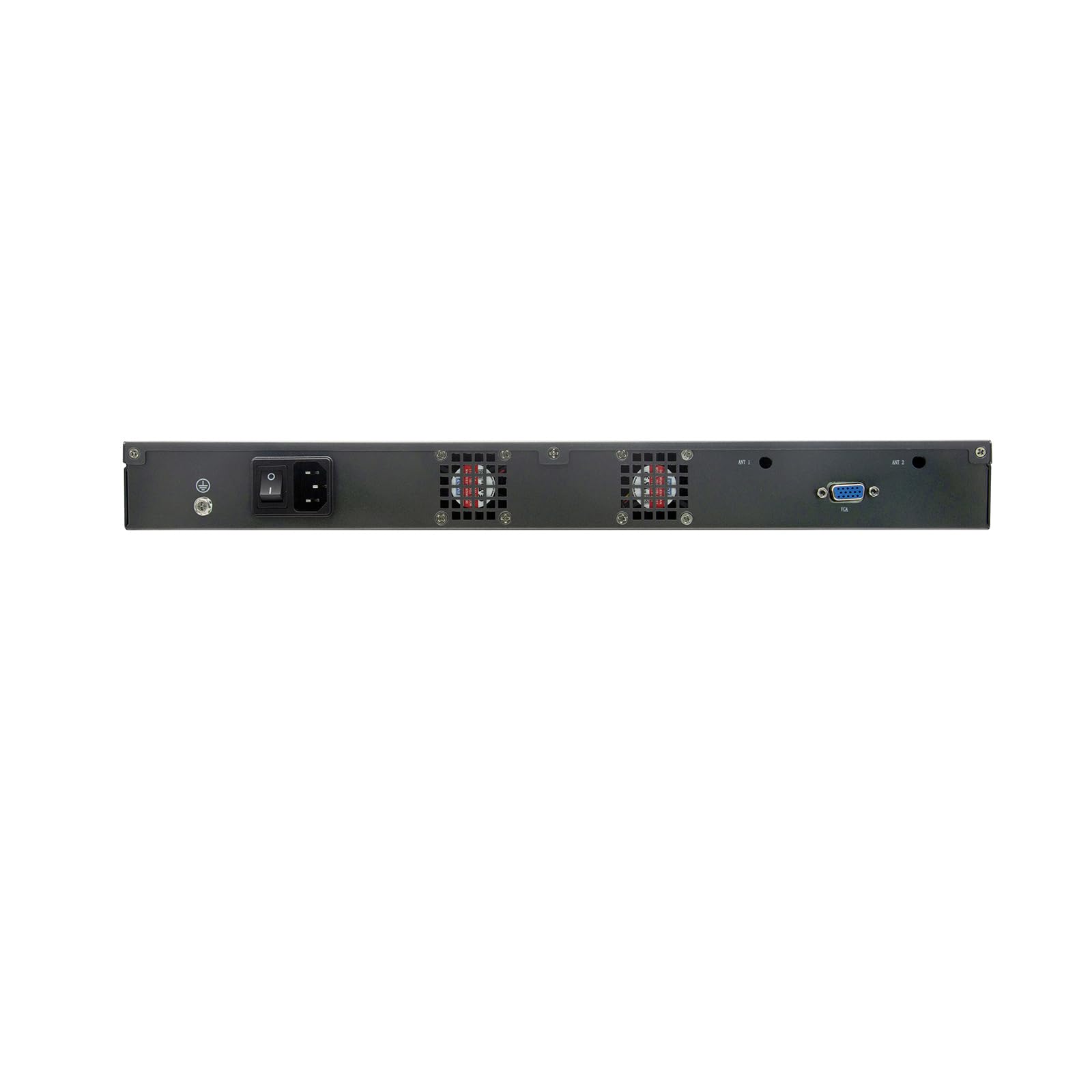1U Firewall Appliance for PFSense, Mikrotik, OPNsense, Sophos, Kerio, VPN, Network Security Router, Celeron 5205U, RZ02, 10 x Gigabit LAN, Console, 4G RAM, 32G SSD