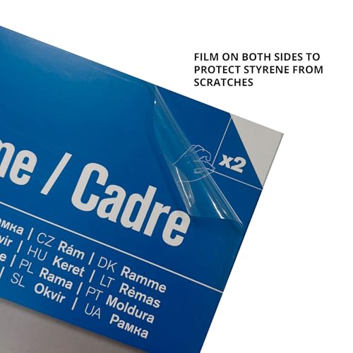 GB Eye Contemporary Wooden Black Picture Frame - 60 x 80cm - Image 4