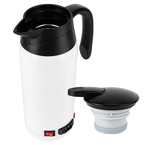 Hervidor eléctrico para auto 800ml blanco miniatura 7