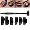 Crease Line Kit, 6 in 1 Eyeshadow Stamp Kit, Perfect Cut Crease Stamp, Silicone Eyeshadow Stamp Crease Tools Lazy Quick…