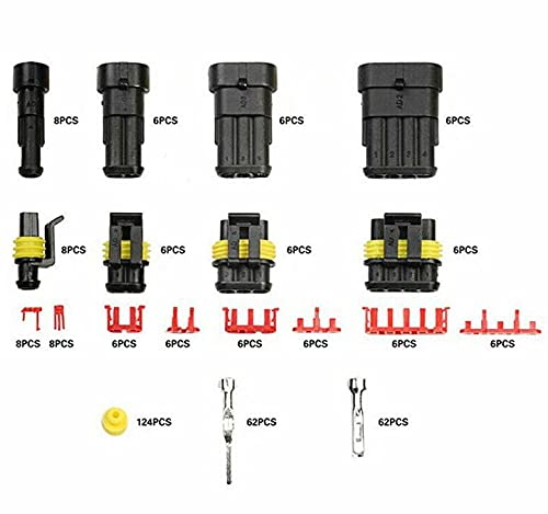 352Pcs Waterproof Car Electrical Connector Terminals Automotive 352 Pcs - View #10