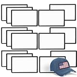 15 PCs Sublimation Patches - Iron On Blank Patches for DIY Crafts Hats Caps Backpack Uniforms (Rectangle / 15PCs)