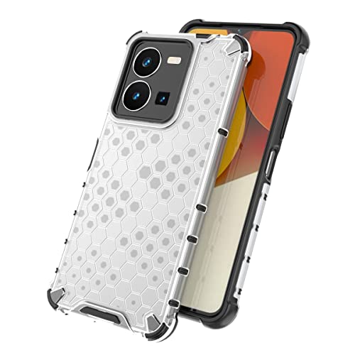 Image of Glasgow | for [ Vivo Y35 ] Stylish Look Pattern Back Case Cover for [ Vivo Y35 ] - Transparent