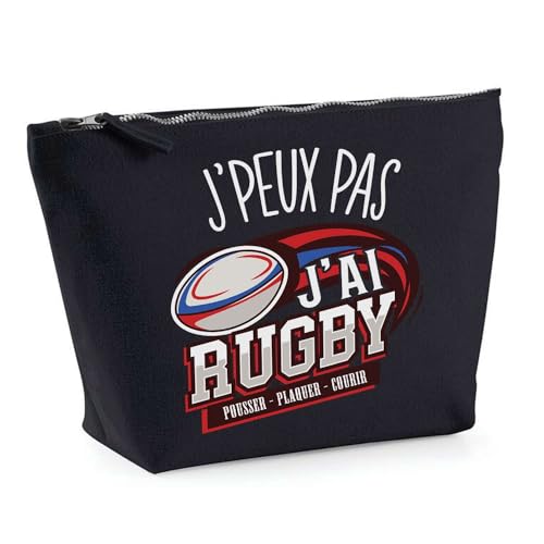 Trousse noir rugby j'peux pas une idée cadeau originale pour anniversaire