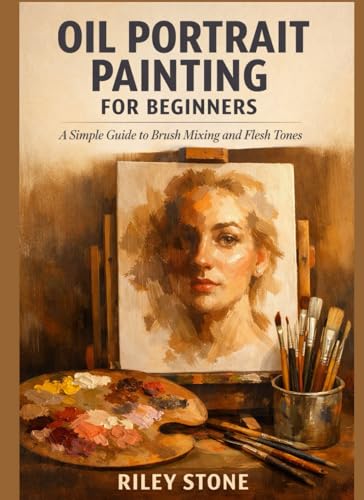 OIL PORTRAIT PAINTING FOR BEGINNERS: A Simple Guide to Brush