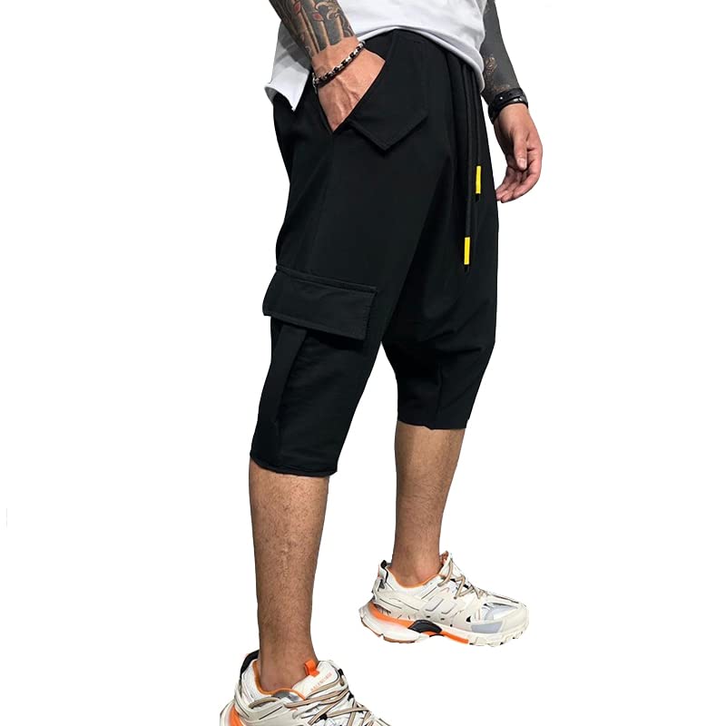 Short d'été pour homme Hip Pop anti-compression coupe ample