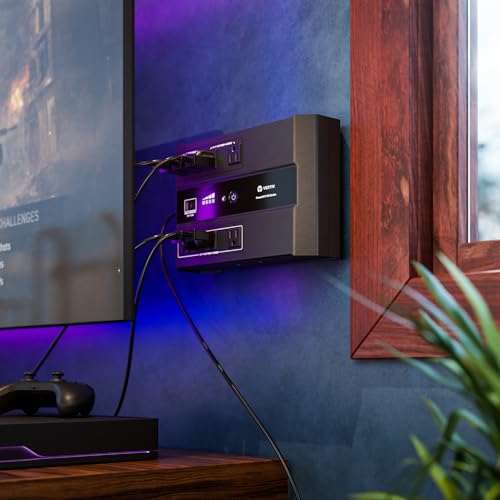 Image of Vertiv Liebert PowerUPS 100 UPS, PST6-700LVMT, 700VA /425W 120V Standby Power, 8 Outlets, Battery Backup with Surge Protection, USB C+A Charging, 3 Year Warranty, User Replaceable Batteries