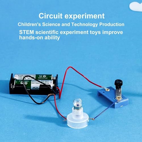 1 Pc Electrical Circuit Experiment Kit, Small Bulb Lights Up Kit Basic Physic Science Playset Educational Kit Use Safety Easy Installation, Learning and Education, Educational Science Kits - Image 8
