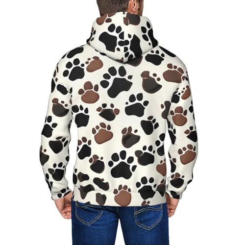 Sweat à capuche zippé homme EdWal noir veste décontractée
