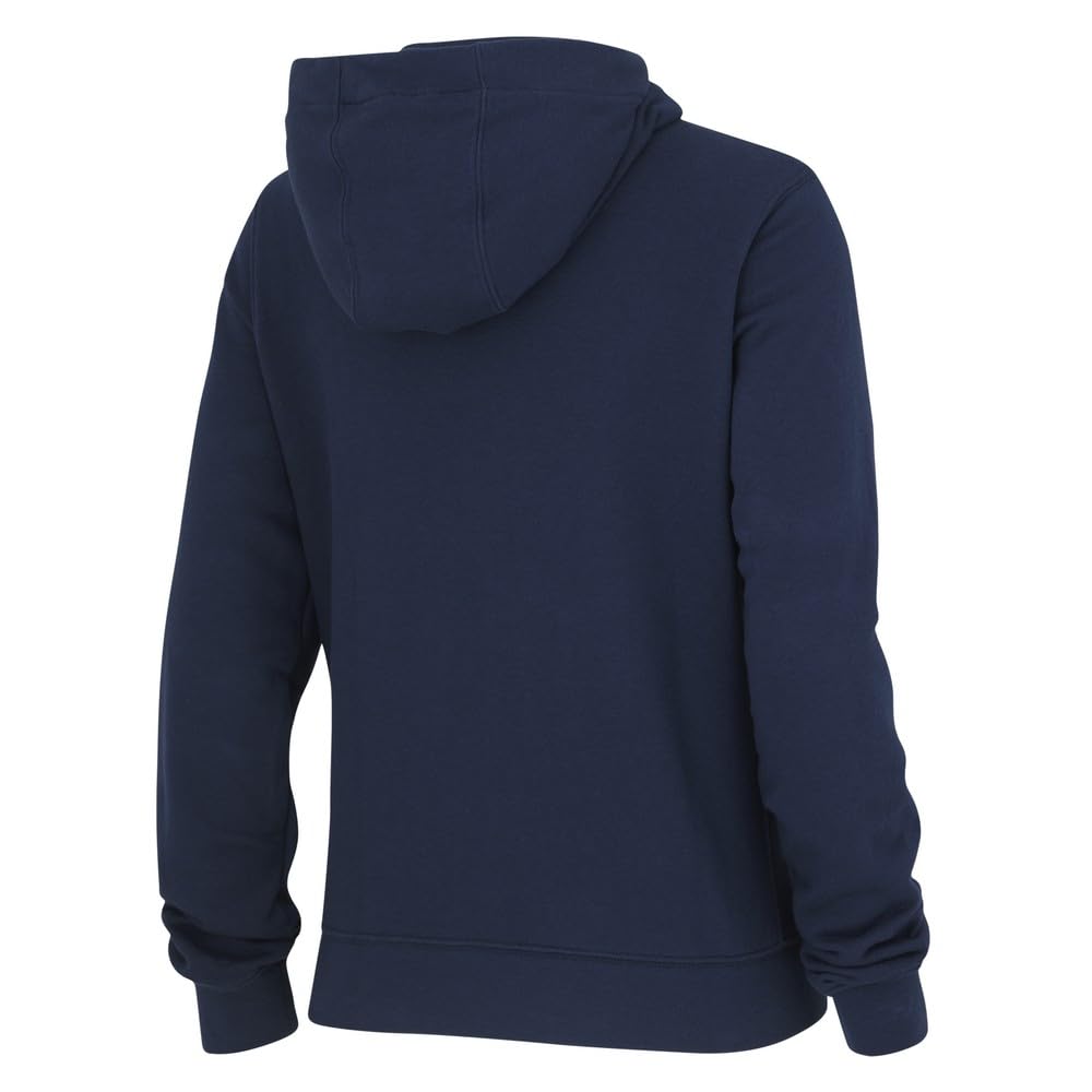 Nike Womens Nike Team Club Full Zip Hoodie Ft - Obsidian Sweatshirt Donna