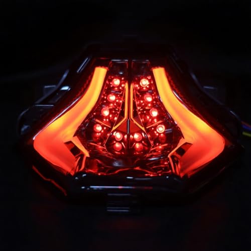 Feu arrière de moto à LED idéal pour les trajets quotidiens en MT07