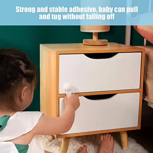 image for PERCEA Child Safety Cabinet Locks, 6pcs Baby Proof Cabinet Locks, Chil