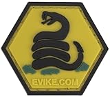 Evike Operator Profile PVC Hex Patch Freedom! Series 1 (Model: Gadsden)