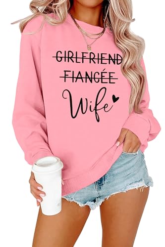 JINTING Girlfriend Fiancee Wife Sweatshirt Women...