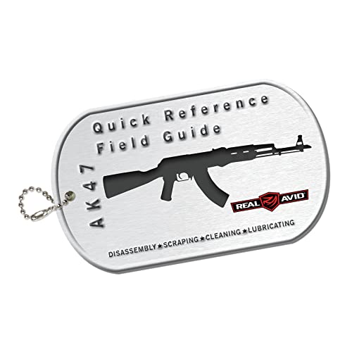 Real Avid Quick Gun Reference Field Guide for Russian Platform, Gun Cleaning & Maintenance, Pocket Size Gunsmithing Book, DIY Gunsmith Handbook and Rifle Manual