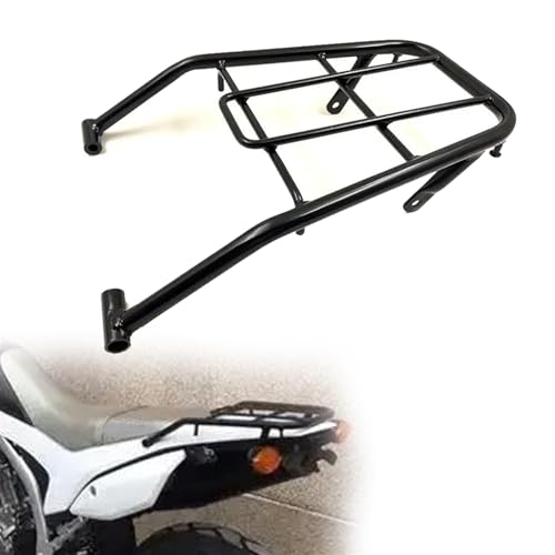 Porte-bagages arrière CRF250L en acier noir pour sacoches et top case