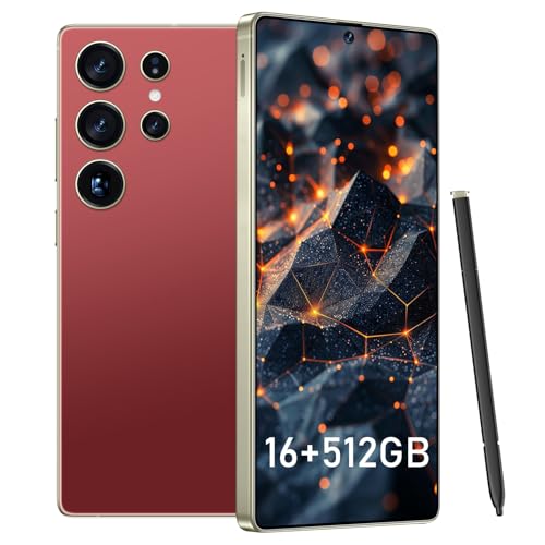 I25 Ultra Smartphone 8+256GB, 6.99" FHD+ Display, Snapdragon 8 Gen 3, 7000mAh, 68MP+108MP Cameras, Stylus Pen, Fingerprint & Face Unlock, GPS (AYellow)