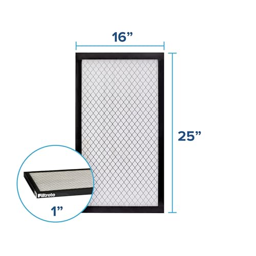 Filtrete 16x25x1 AC Furnace Air Filter, MERV 14, MPR 2500, High Performance Premium Allergen, Ultrafine Particles, Bacteria & Virus Filter, CERTIFIED Asthma & Allergy Friendly, 4-Pack - image 2