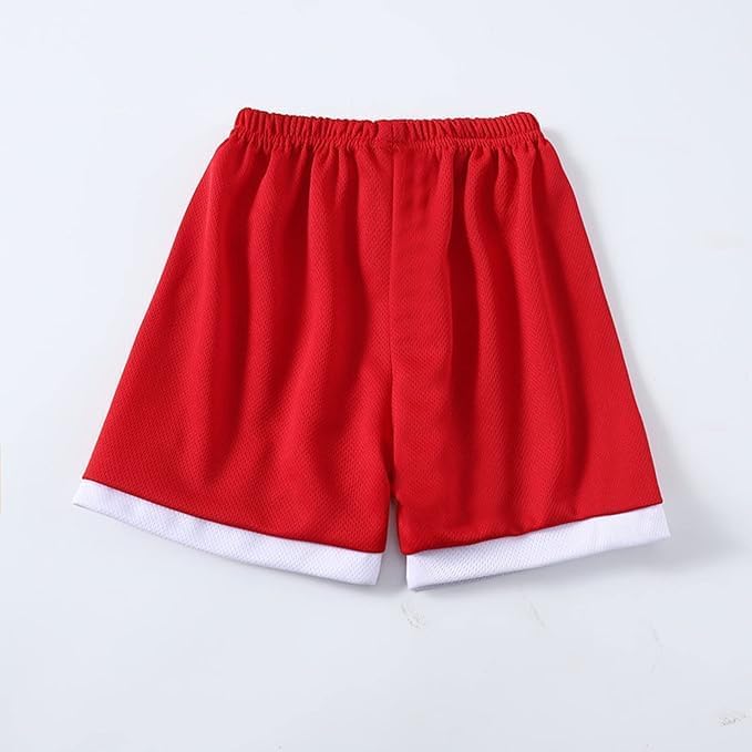 Toddler Baby Boys Basketball Jersey Outfit Toddler Kids Sports Shorts Set Summer Clothes Tank Top Track Shorts - Image 4