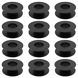 Xhziy 55mm Plastic Spool Empty Plastic Spool Chain Spool Suitable for Winding All Kinds of Rope 12pcs