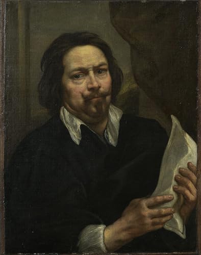 Decoración de paredes con el lienzo clásico de Jacob Jordaens de 60x90cm en el hogar