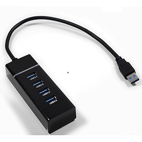 Technotech 4 Ports USB 3.0 Hub SuperSpeed Portable for Laptop Notebook PC (Black) (B0173LCOJ8) Amazon Price History, Amazon Price Tracker