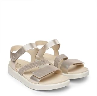 ECCO Flowt Yellow Women Flat Sandal Price In India