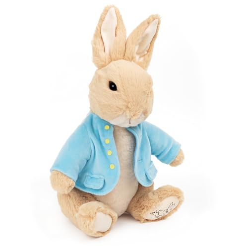 Gundbeatrixpotterclassicpeterrabbitinbluecoatdeluxesoftplushstuffedanimalbunnybrown11  Urban Country Home Decor Gund beatrix potter classic peter rabbit in blue coat deluxe soft plush stuffed animal bunny brown 11  urban country home decor
