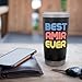 Best Amir Ever - Funny Amir Name Amir Stainless Steel Insulated Tumbler