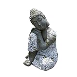 Photo Gallery ytooz statue di buddha che dormono sereni sculture dipinte a mano decorazioni da giardino artigianato ornamenti arte tradizionale buddha seduto che riposa a 31x30x47.5cm(12x12x19inch) regalo Photo Gallery ytooz statue di buddha che dormono sereni sculture dipinte a mano decorazioni da giardino artigianato ornamenti arte tradizionale buddha seduto che riposa a 31x30x47.5cm(12x12x19inch) regalo