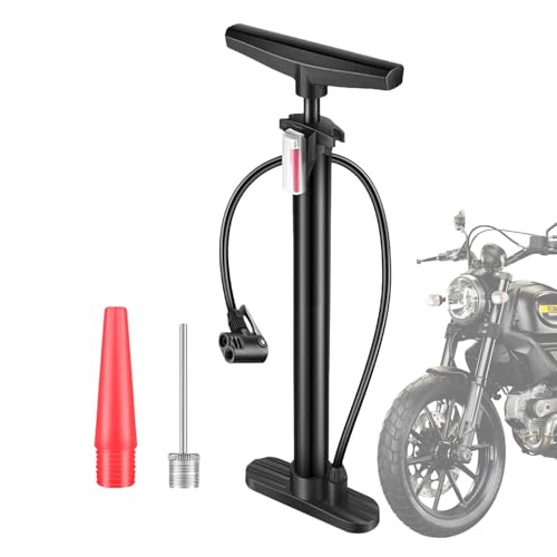 Bomba deportiva, bomba de pie para suelo,Bomba portátil para inflar neumáticos | Bomba de aire manual Bomba de bola de alta presión Inflador Bomba de piso para neumáticos de cochecitos, pelotas, bicic