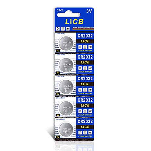 ボタン電池 CR2032 25個 新品未使用 Amazon | LiCB 5個入 CR2032 コイン形 リチウム電池 3V 2032