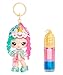 Yummiland Lip Gloss Doll: Mystery Color Change - Phoebe Frappe Includes DIY Lip Gloss + Removable Keychain, Cosmetic Play, Collectible, Ages 4+