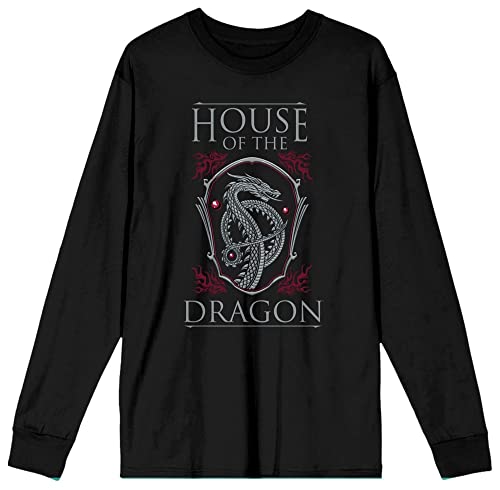 Chemise House of The Dragon Junior M avec finitions premium et logo