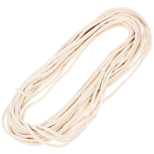 2 Rollos de Mechas de Algodón para Velas y Lámparas de Aceite