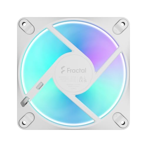 Image of Fractal Design Dynamic 3 12 RGB White 120mm PWM Fan