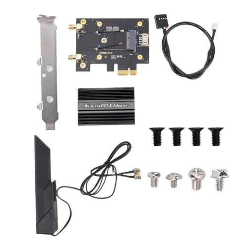 Cuifati WiFi 7 PCIe Wireless Network Card 4200Mbps Desktop WiFi Adapter con BT5.2 para soporte Windows 10 y 11 bandas 2.4GHz, 5GHz, 6GHz miniatura 7