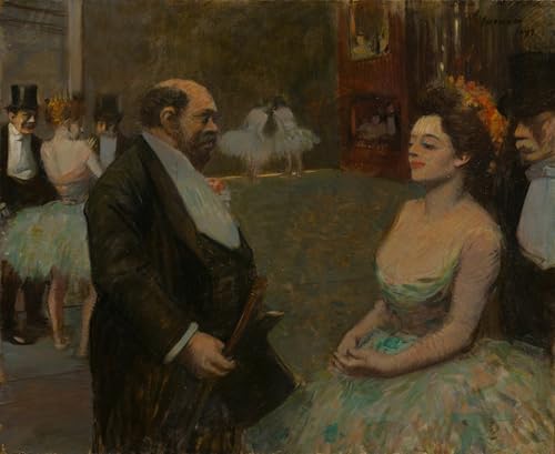 Art décoratif imprimé sur toile Jean Louis Forain œuvre d'art haut de gamme 60x90cm