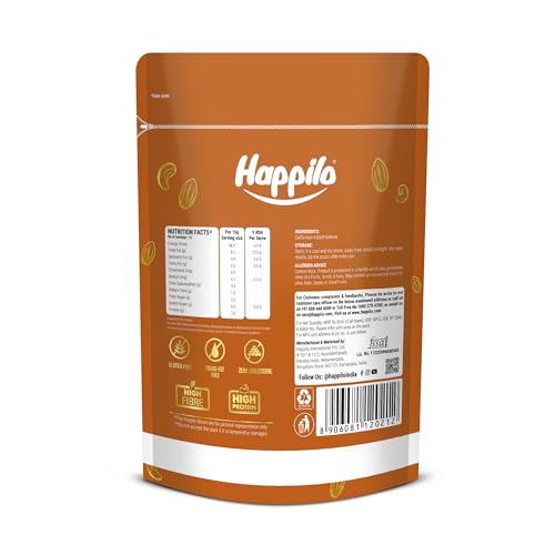 Image of Happilo Premium Inshell Dried Walnut 200g (Pack of 2) | Akhrot Giri | Dry Fruits, Healthy Snacks | Large Size | Walnut with Shell | Rich in Protein, Antioxidants & Source of Omega-3
