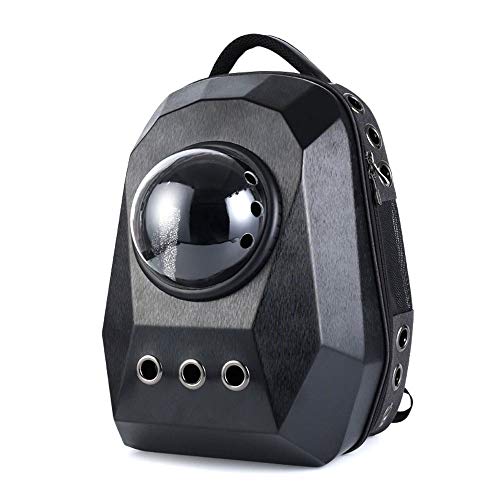 ZWCC Mochila para Mascotas con Espacio PortáTil Bolsa para Mascotas con Mascotas Bolsa para Gatos Perro para Mascotas Mochila con Espacio para Viajes,C