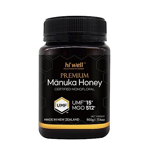 Hi Well Miel Premium Manuka UMF 15+ 500g miniatura 1